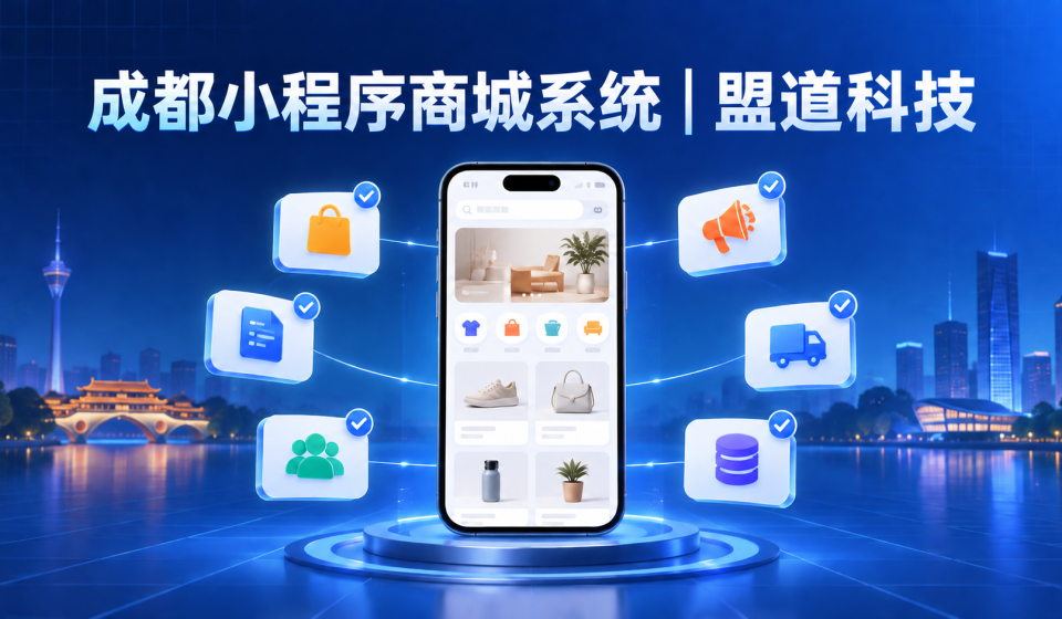 成都小程序商城系统服务商盟道科技